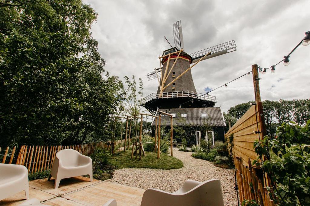 Hotel Slapen In De Molen Arkel Esterno foto